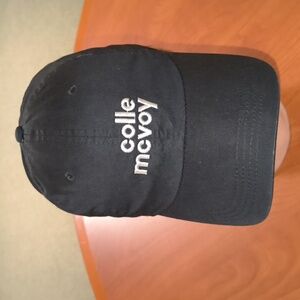 colle mcvoy Embroiderd Logo Strap-on Hat Cap